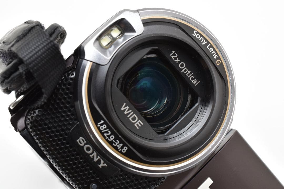 【美品】SONY Handycam HDR-CX590V ボルドーブラウン