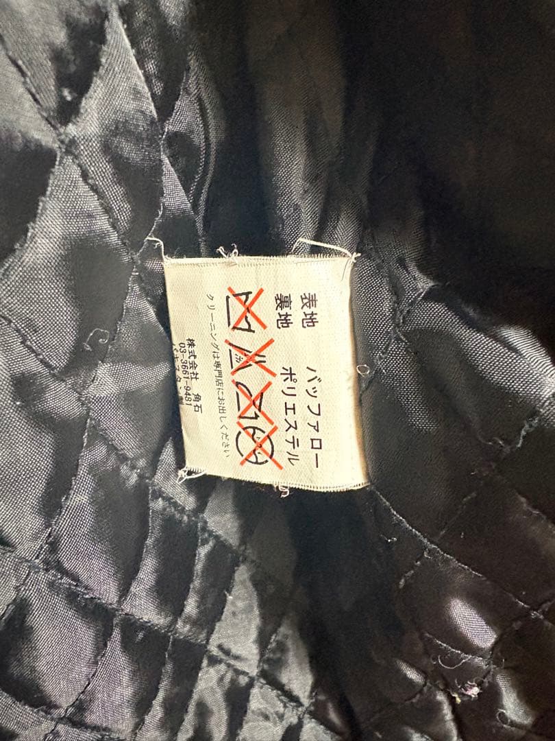 ホーンワークス コルセア 襟付きシングルライダース Lサイズ バッファロー