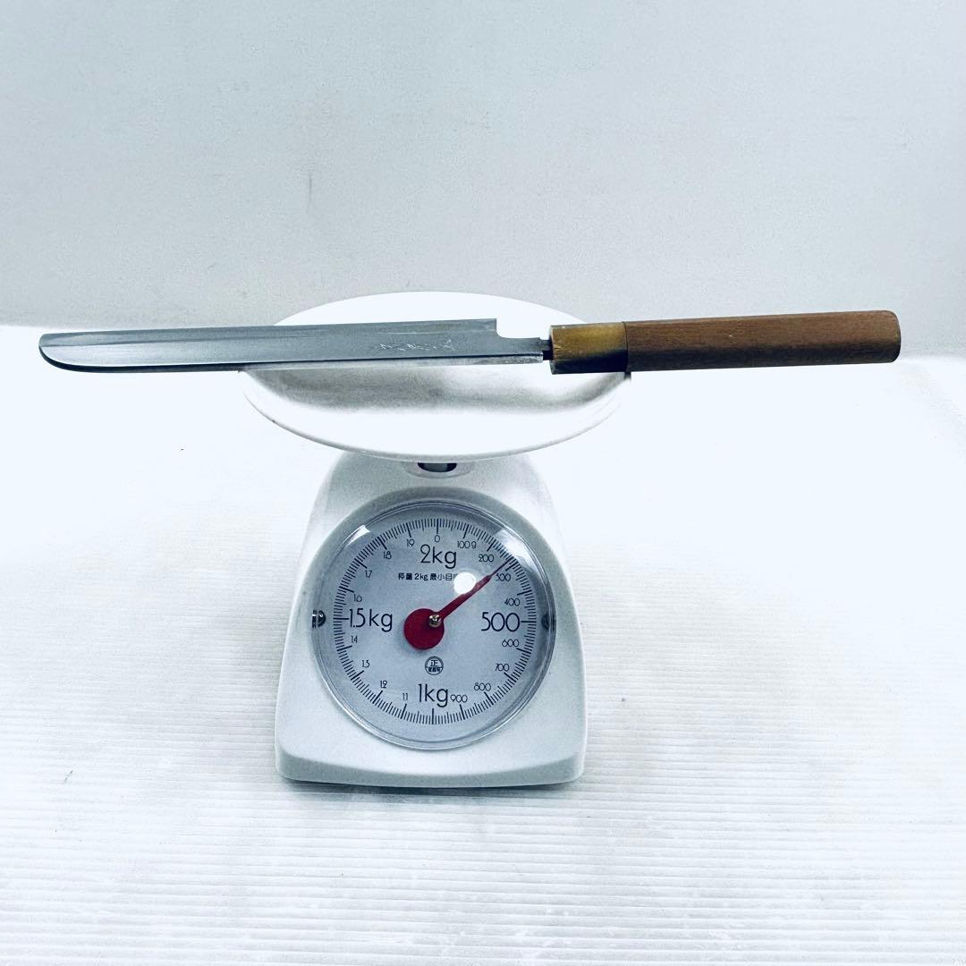 【研ぎ済み】新潟三条　忠房　鋼　薄刃包丁　大型　刃渡り21cm