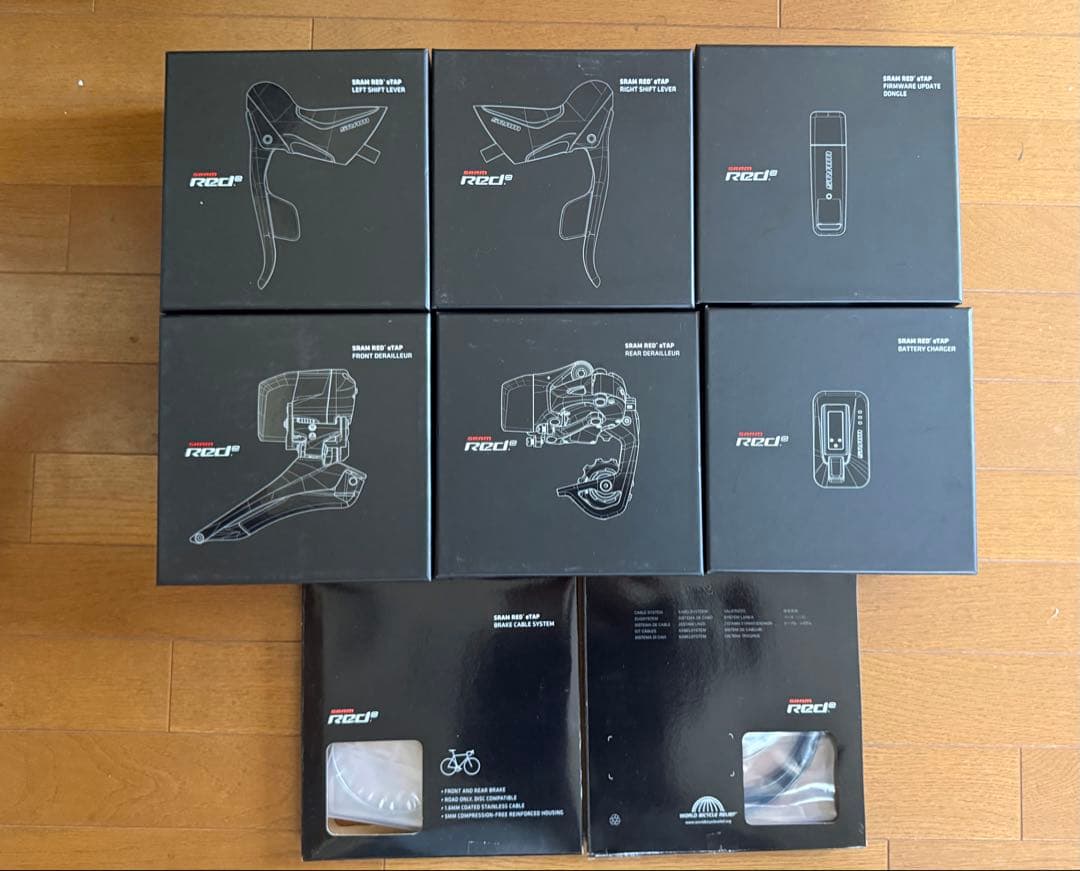 美品　SRAM red etap 11速　グループセット　スラム　レッド