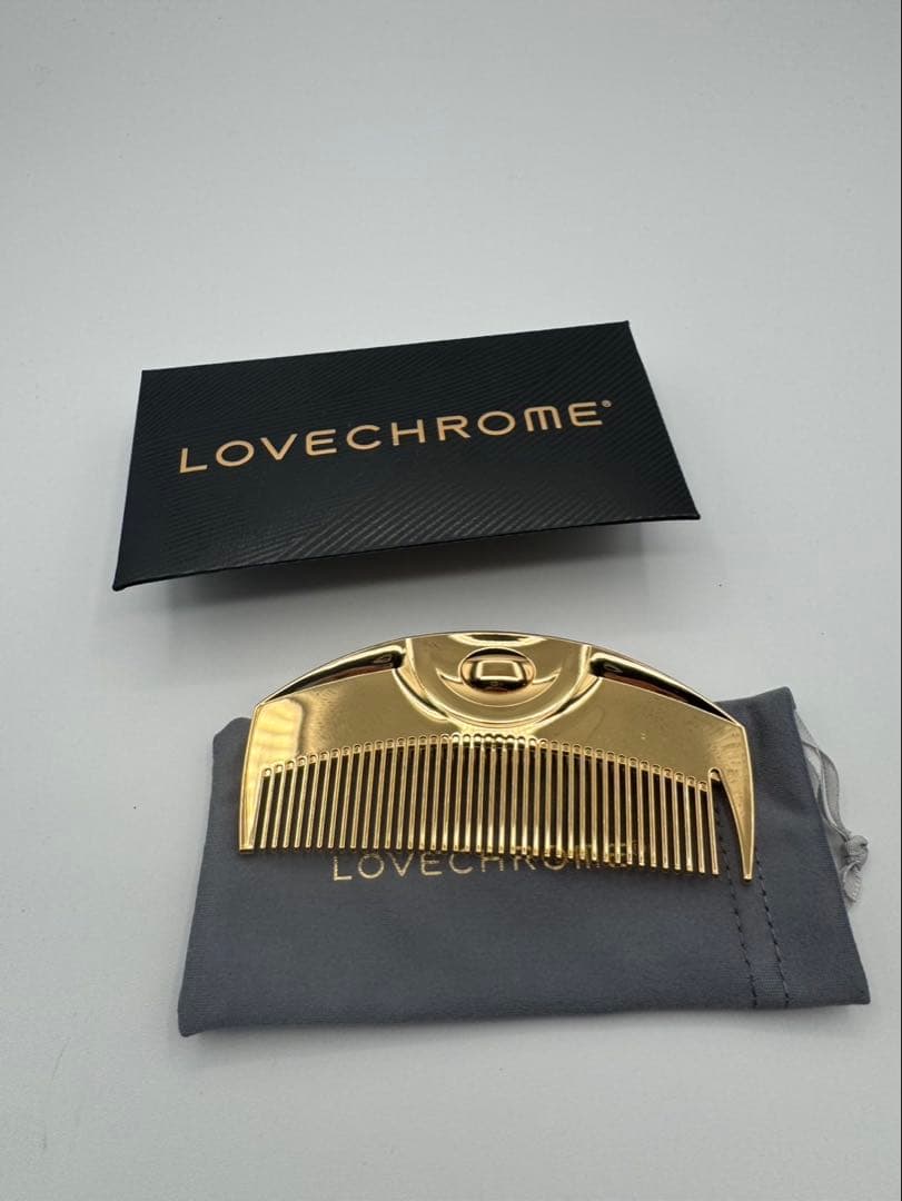 LOVECHROME K24GP♡TSUKI GOLDヘアブラシ♡新品未使用♡