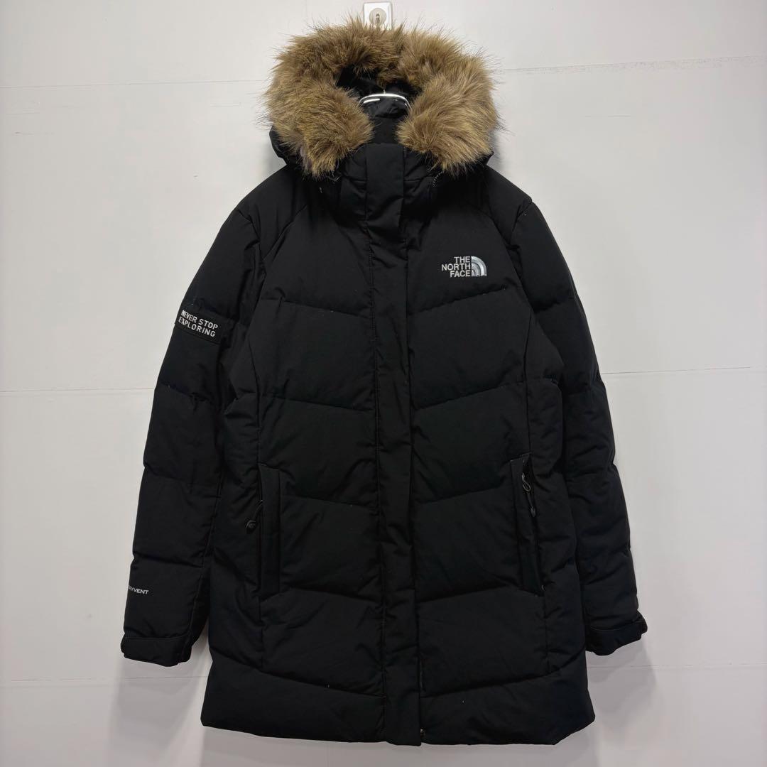 ひ*ろ様 ノースフェイス ロングダウンジャケット コート 古着