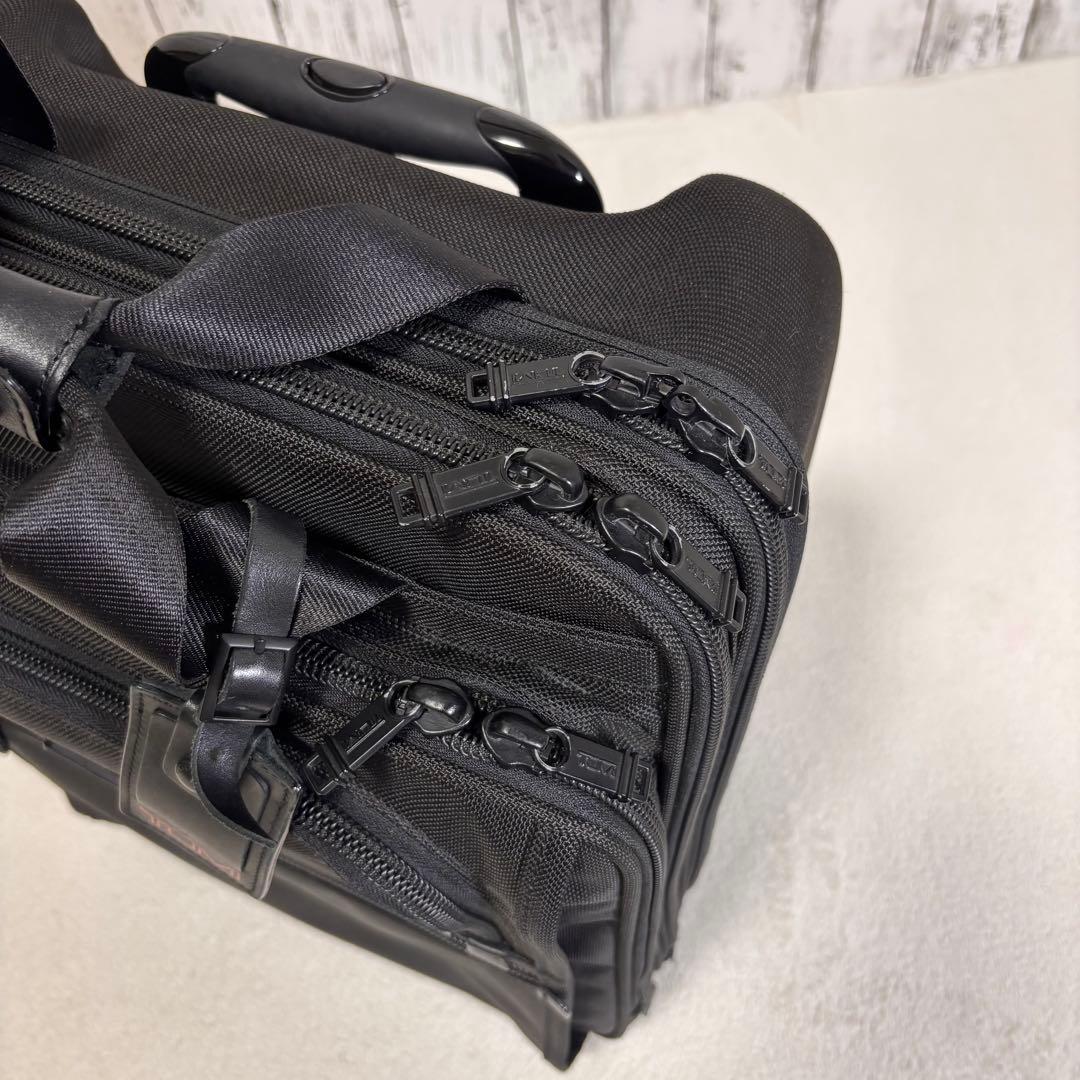 TUMI PCポーチ付き キャリーケース トラベルバッグ 2輪 出張 タイヤ良好
