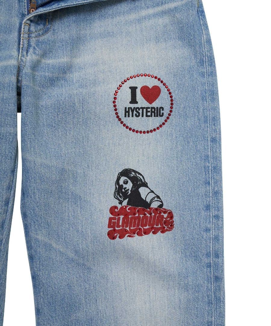 ♡ヒステリックグラマー　レディースデニム 新品 [公式サイト販売中最新デニム]