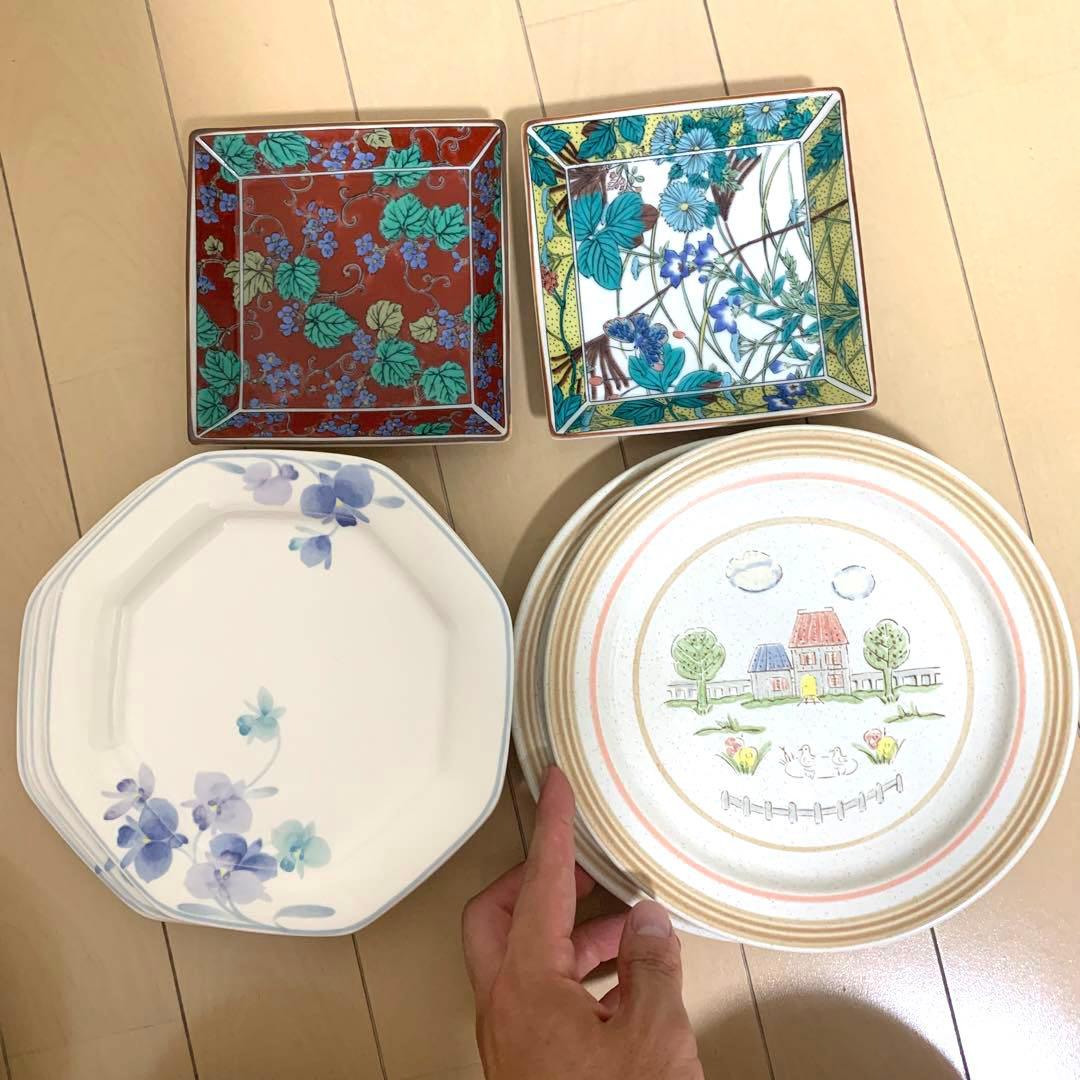 【新品未使用】　食器　まとめ売り　お正月　お祝　小鉢　皿　スクエア