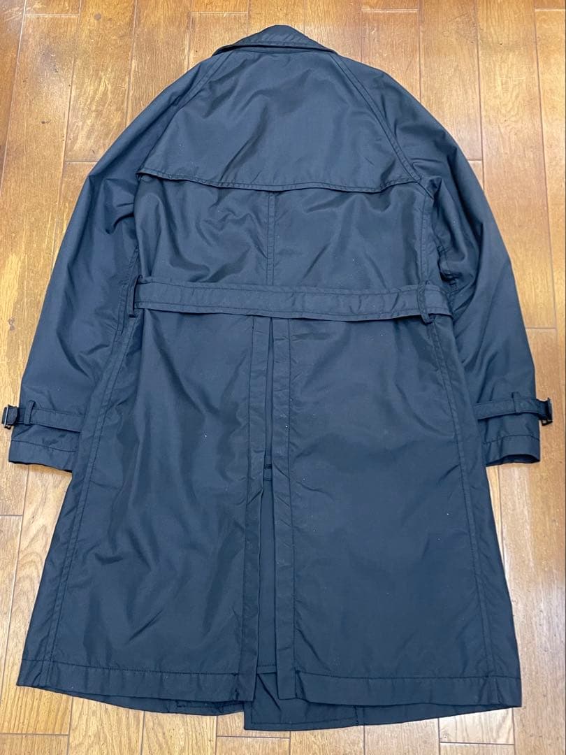 コムデギャルソン　撥水加工 ナイロン トレンチコート