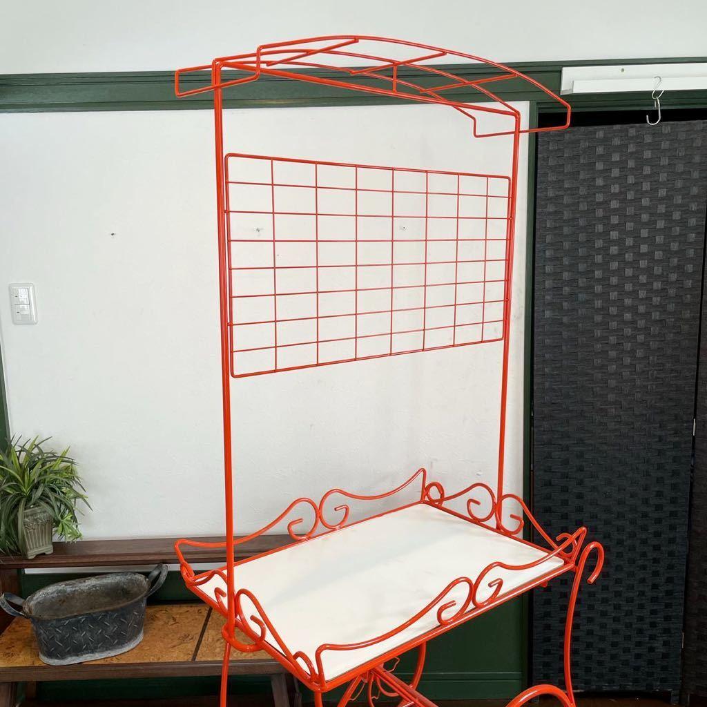 r118 ディテールにこだわったエレガントな雰囲気のワゴン ディスプレイワゴン