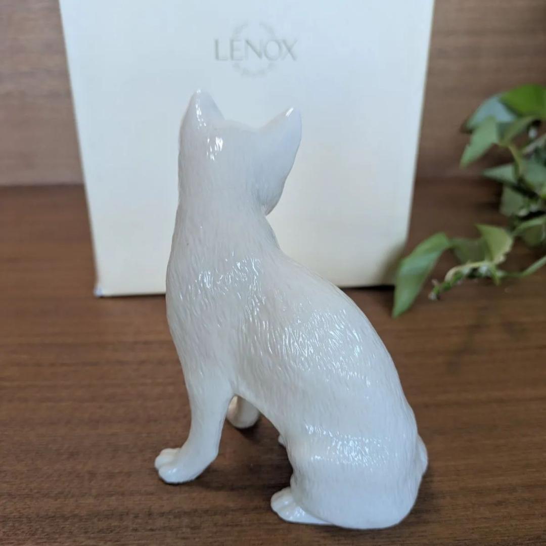 専用箱付属 LENOXレノックス キャット ペルシャ猫24K 4月の雨 5月の花