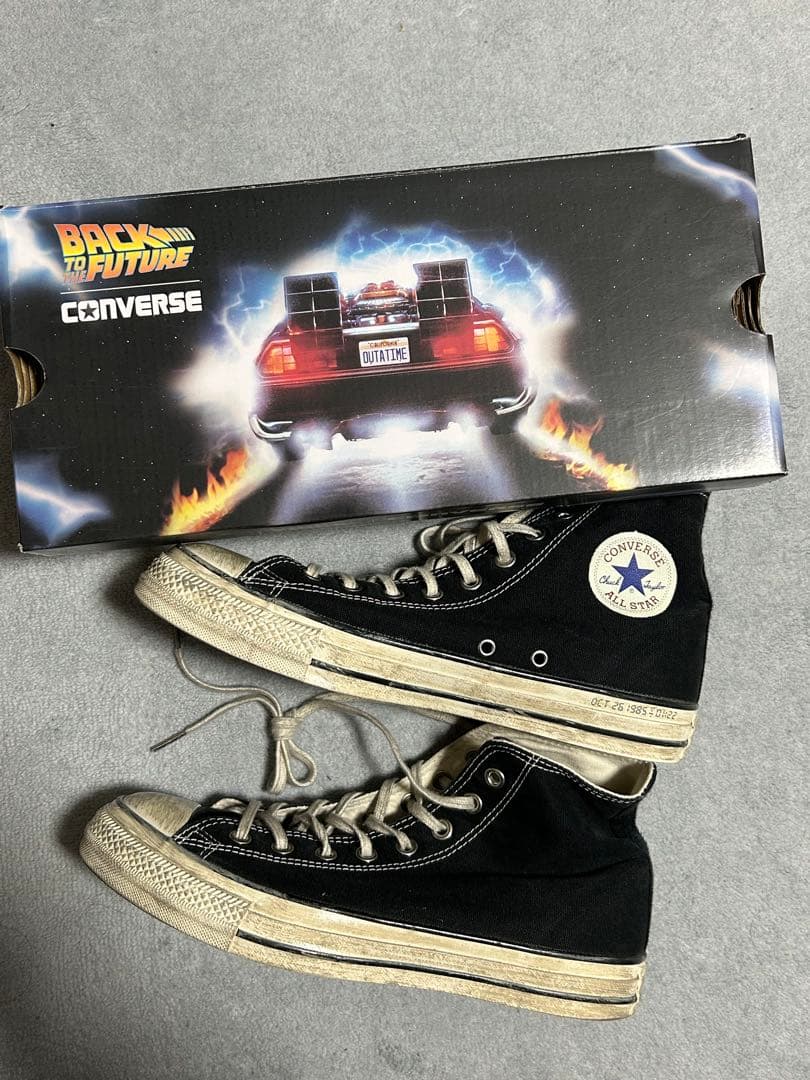 あいうえお　Back To The Future Converse27cm