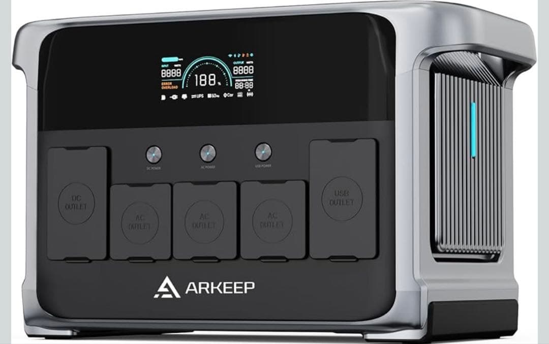 新品 ARKEEP ポータブル電源 1152Wh 未開封品 大容量 10出力