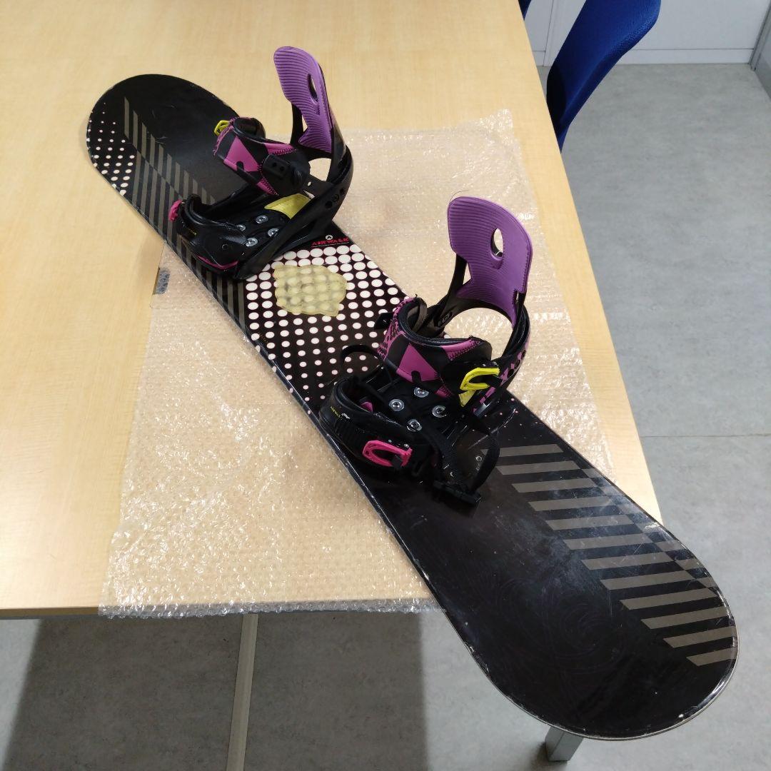 AIRWALK　スノーボード　140cm　ホットワックス施工済み
