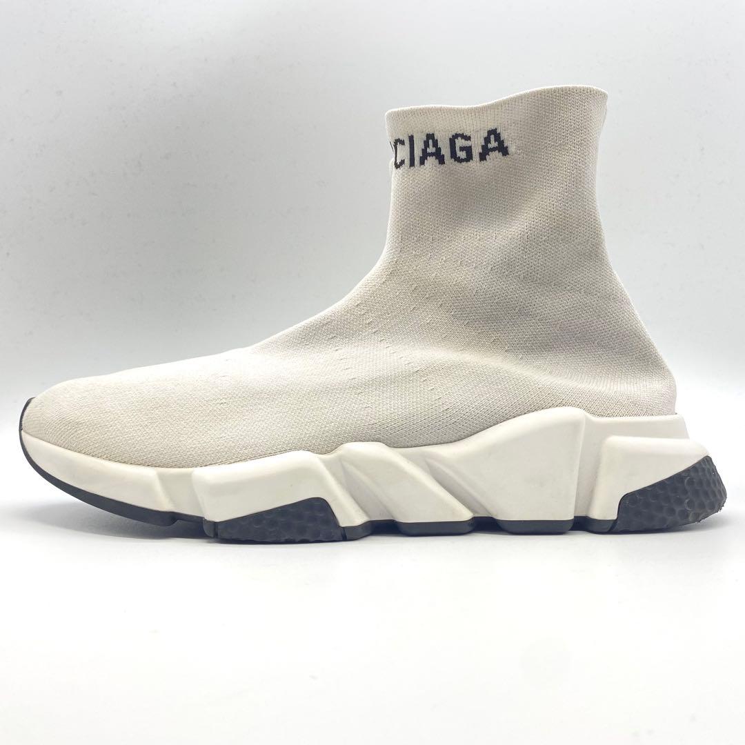 BALENCIAGA・バレンシアガ・スニーカー・白・スピードトレーナー・26.5