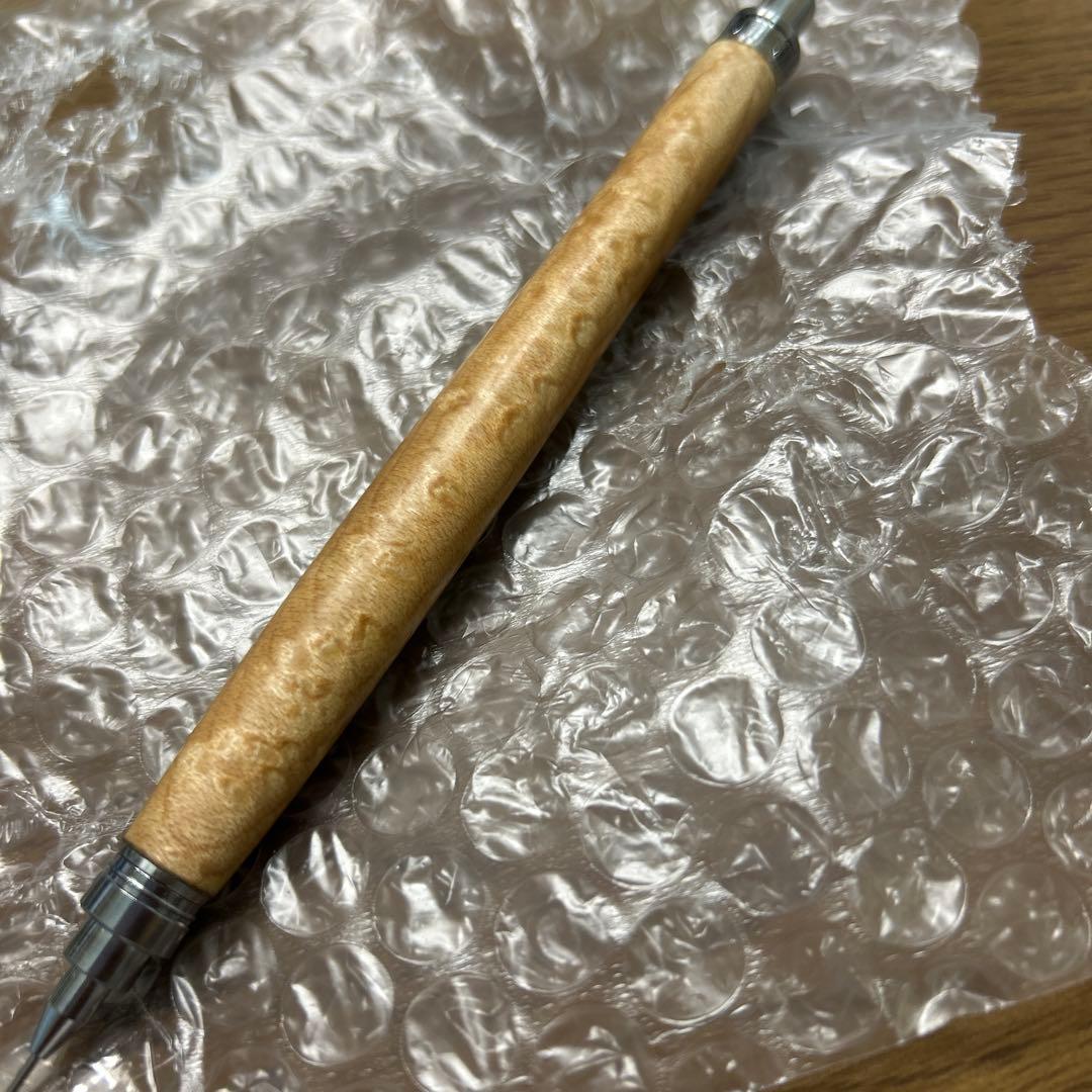 に*ん様 極上杢 バーズアイメープル シャーペン0.5mm 検索用→ 野原工芸