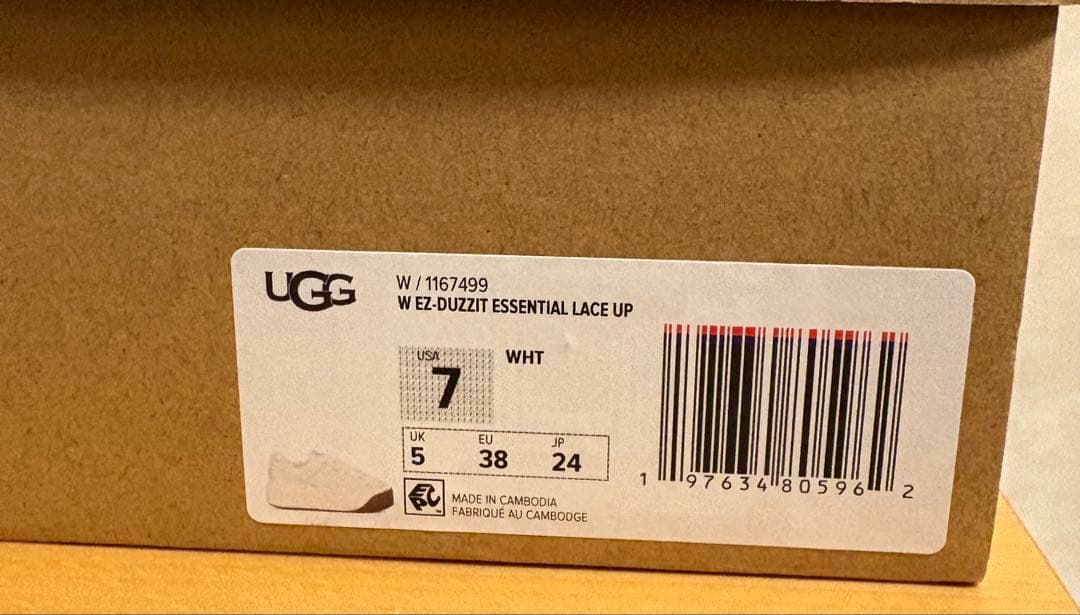 ugg EZ-Duzzit Essential Lace Up 厚底スニーカー