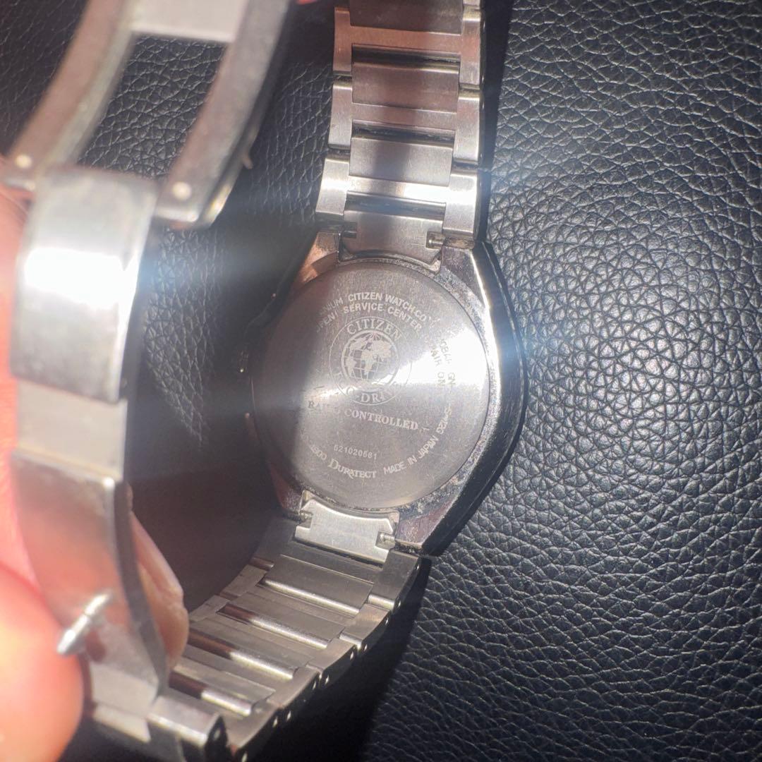 CITIZEN H100-T018858 エコドライブ シルバー系 腕時計 3針