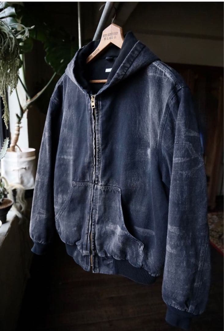 ジャケット・アウター A.PRESSE 25SS Silk Linen Hooded Parka