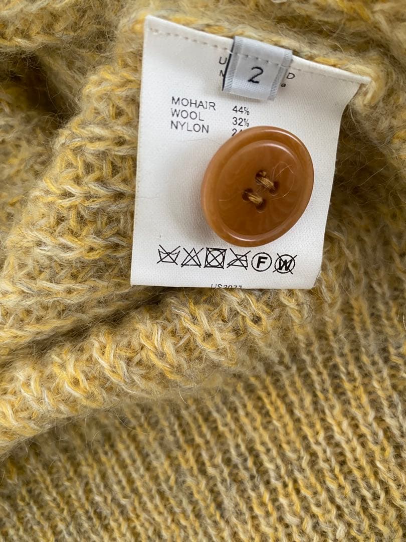 太郎　unused mohair cardigan