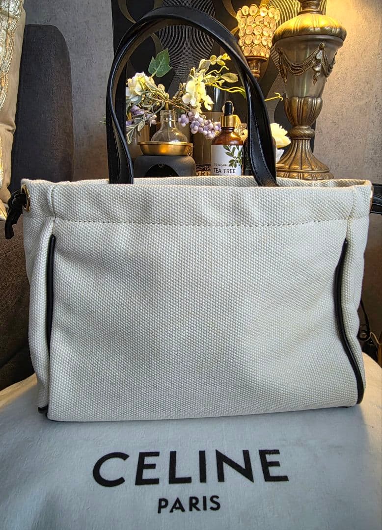 CELINE トートバッグ ストラップ付き