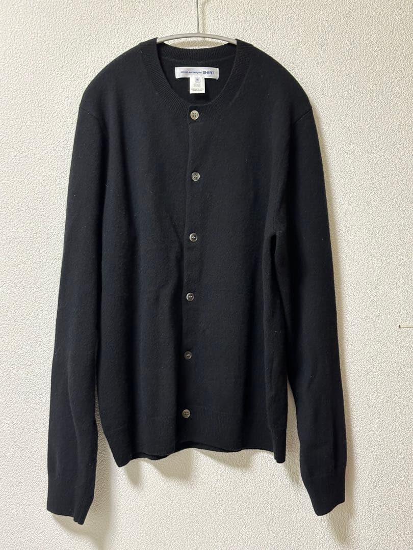 COMME des GARCONS SHIRT ラウンドネックカーディガン