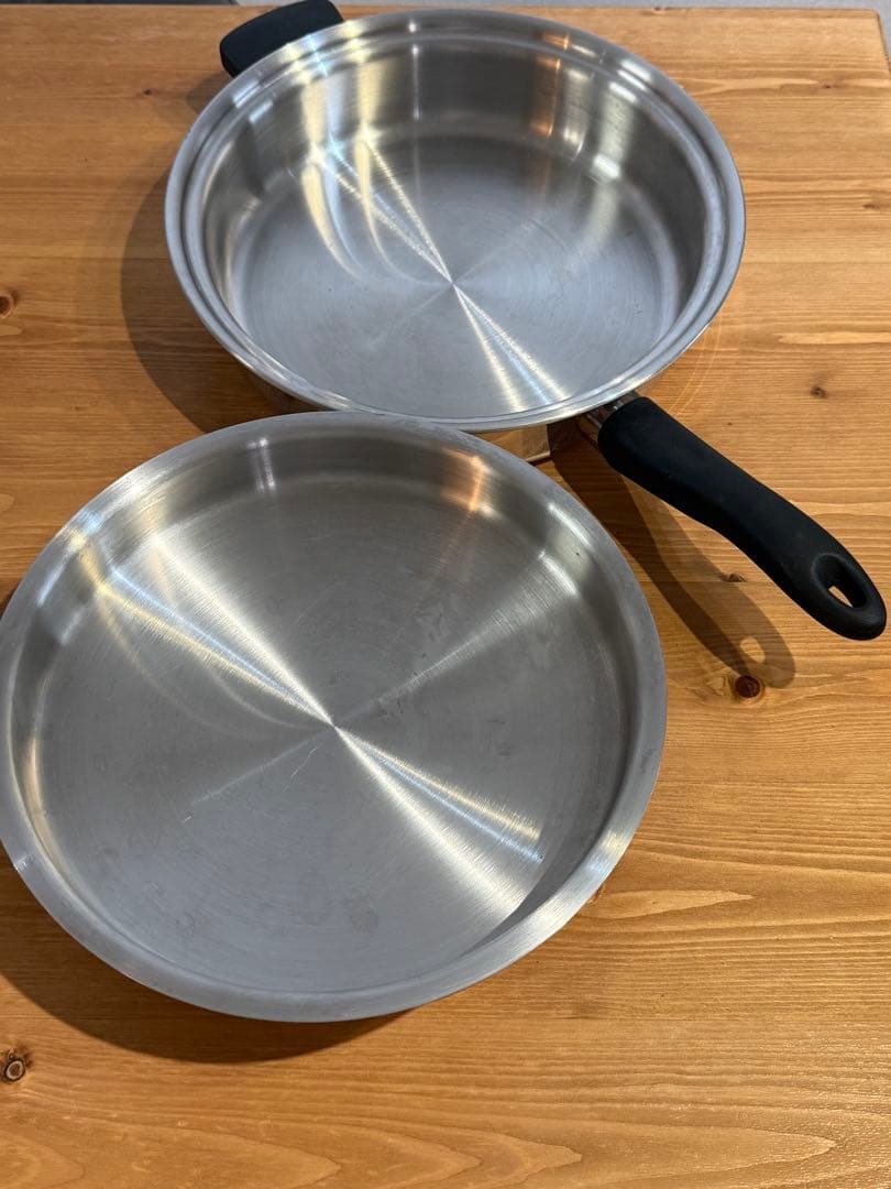 美品Amway アムウェイ鍋セット IHシチューパン、大フライパン