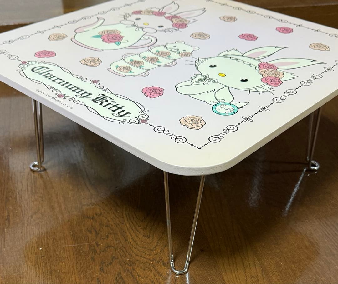 レア 希少 チャーミーキティ うさみみ ウサ耳キティピンク テーブル 机