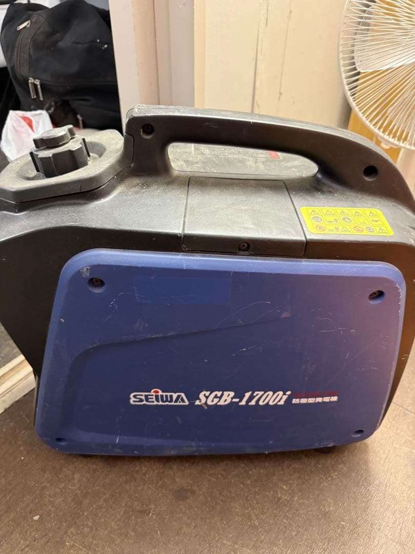 メ*!様 SEWA SCB-1700 ポータブル発電機(手渡しか着払い)