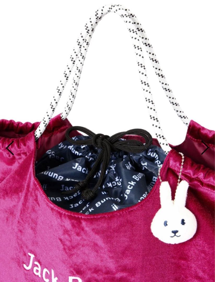 新品　Jack Bunny ゴルフトートバッグ ネイビー