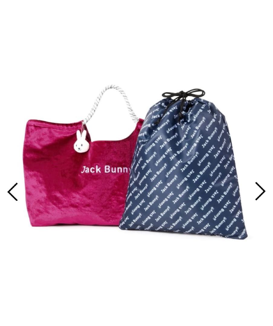 新品　Jack Bunny ゴルフトートバッグ ネイビー
