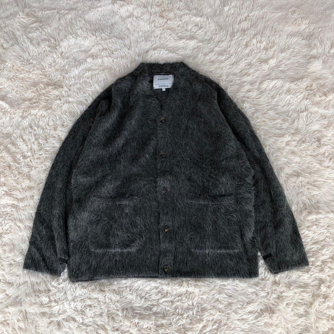 THE INOUE BROTHERSアルパカ混ニットカーディガングレーL