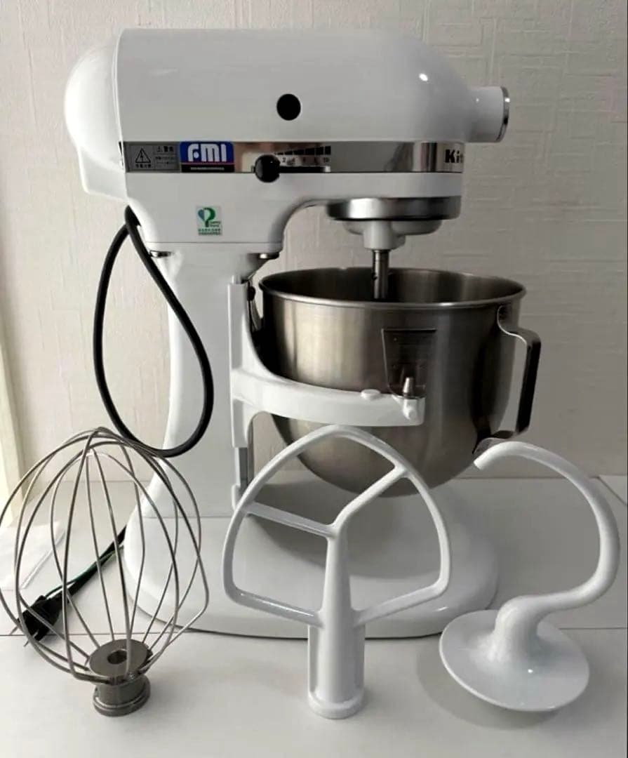 キッチンエイド 卓上ミキサー KSM5WH 正規品 ＦＭＩ厨房機器 業務用 。