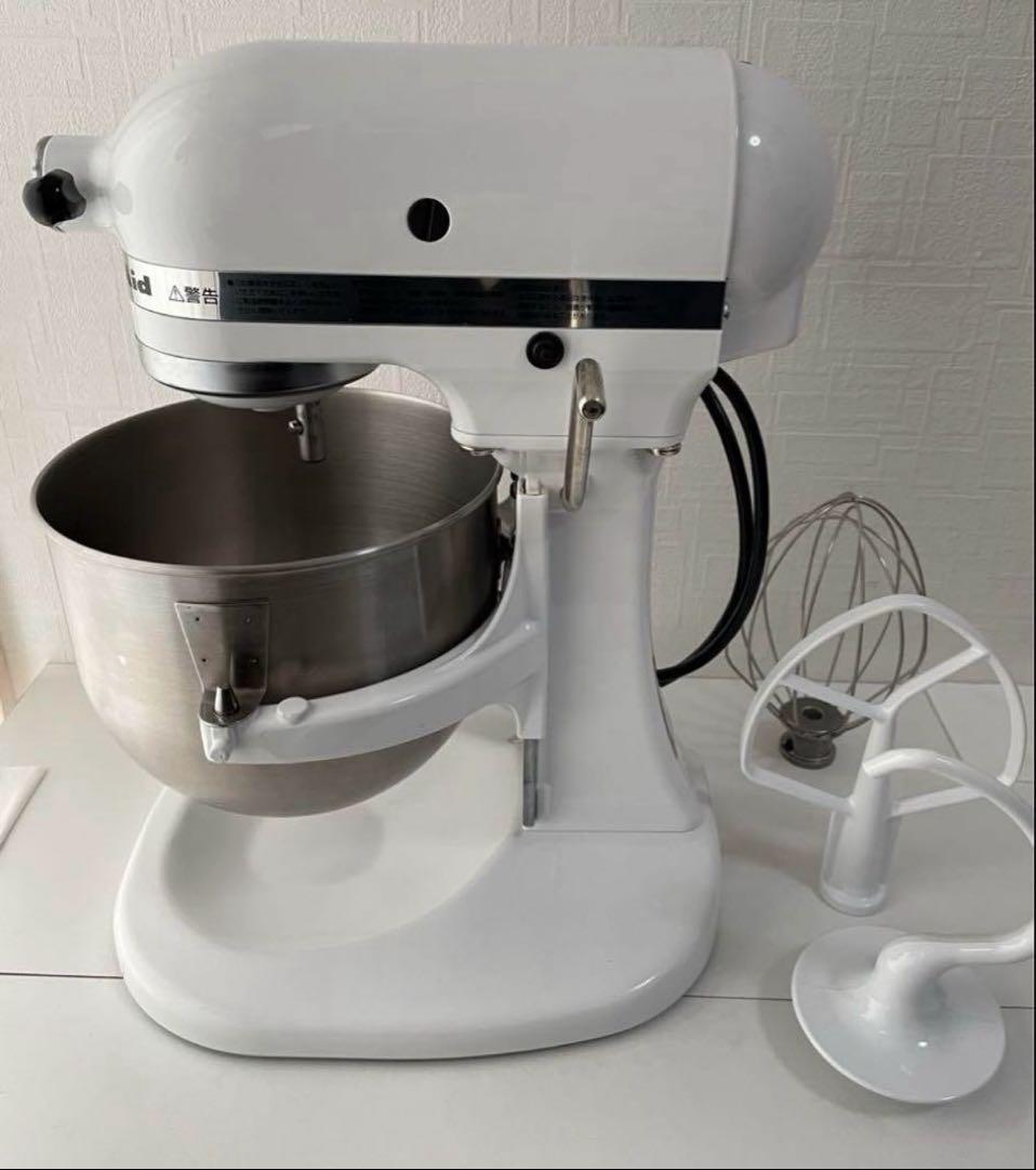 キッチンエイド 卓上ミキサー KSM5WH 正規品 ＦＭＩ厨房機器 業務用 。