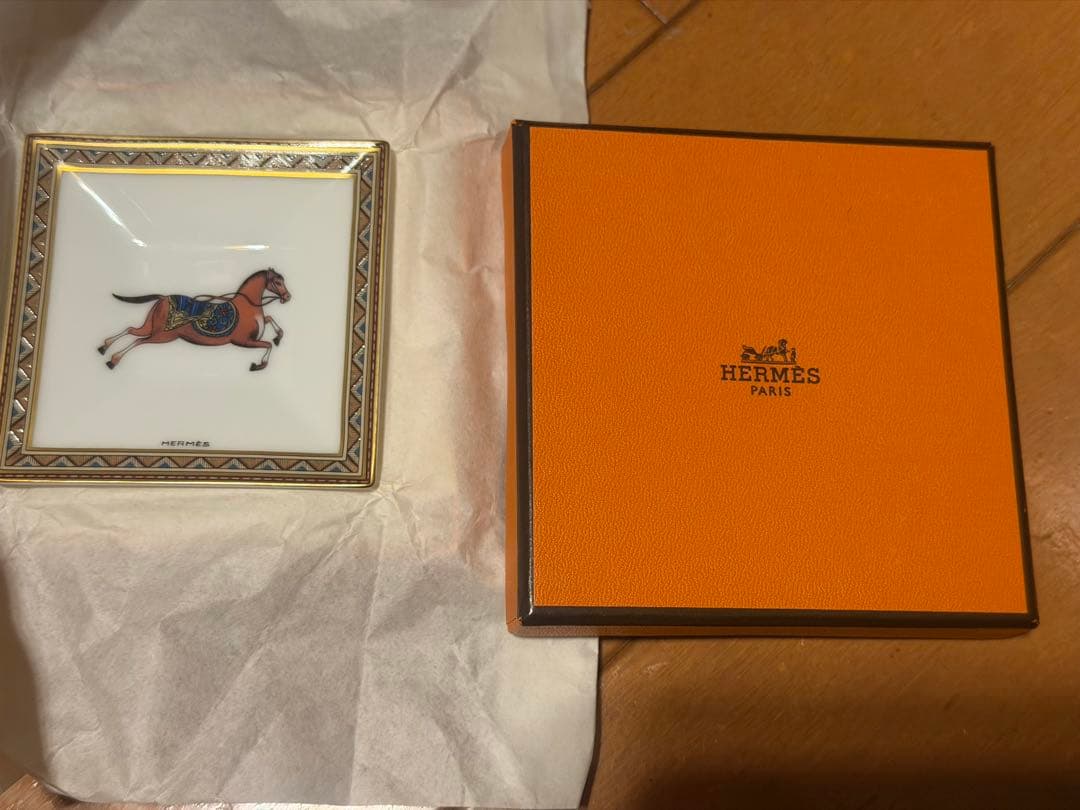 エルメス ◼️ミニスクエアプレート◼️小皿