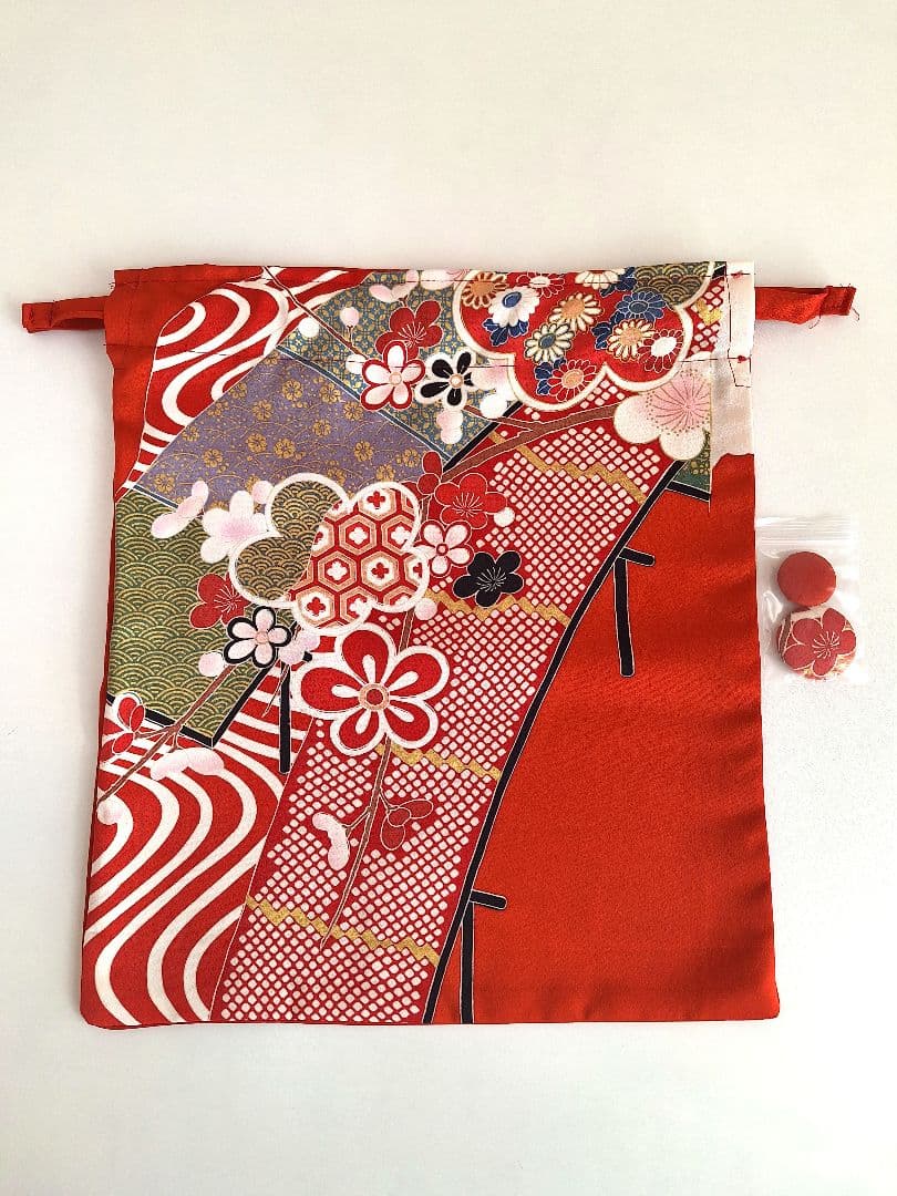 着物リメイクワンピース3666