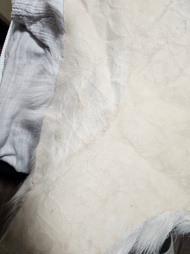 ​極美品 トナカイ 毛皮 フィンランド産 ラグ 大判・臭いなし