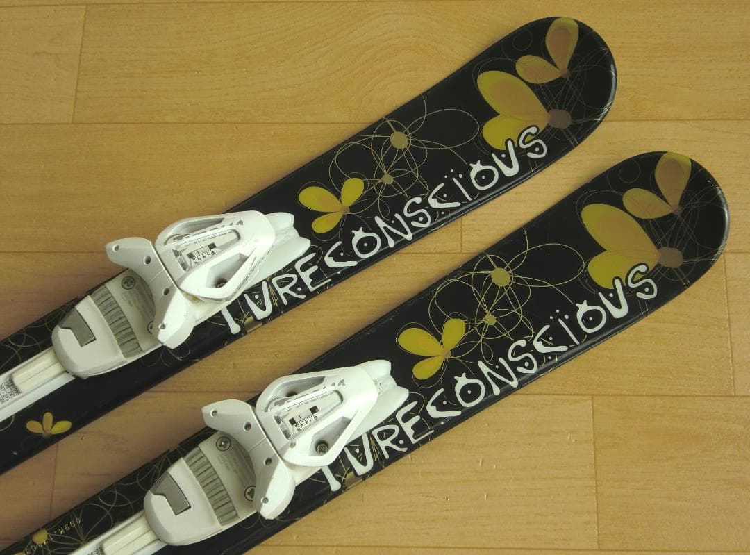 ■■送料無料■PURECONSCIOUS■ショートスキー■99cm■調整ビン付■