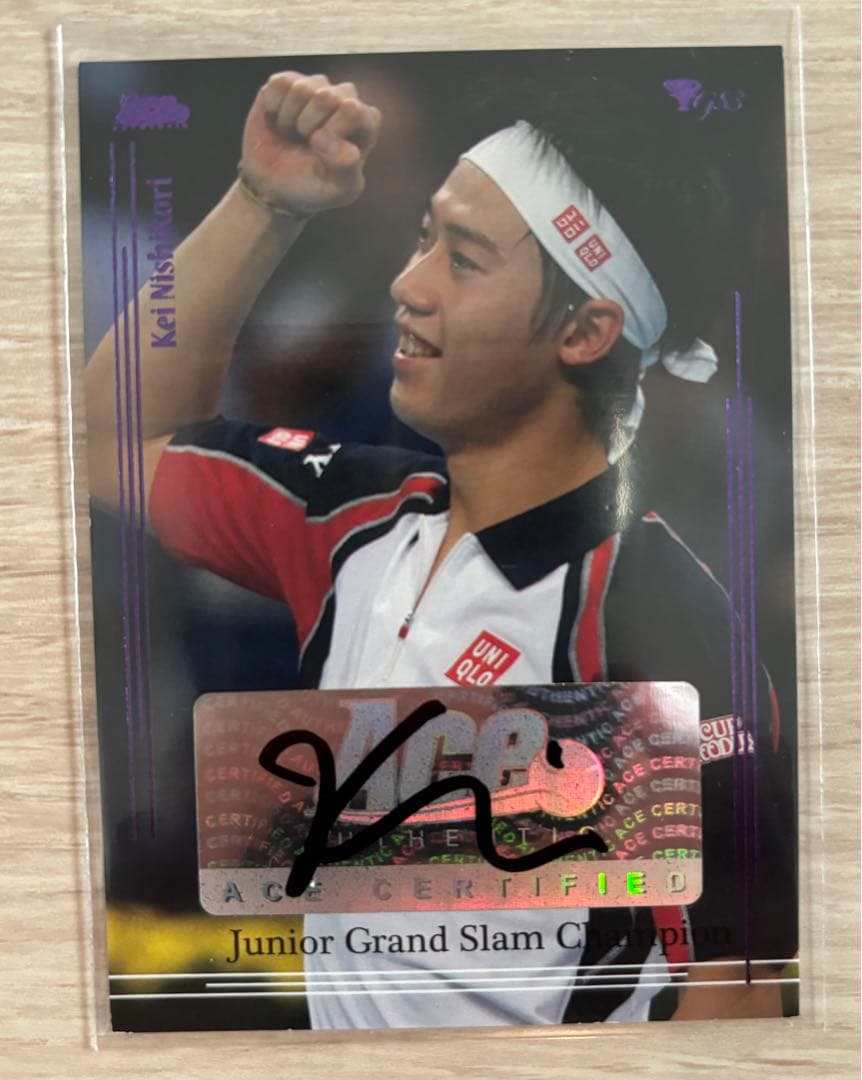 Ace2012 GS3 錦織圭 直筆サインカード