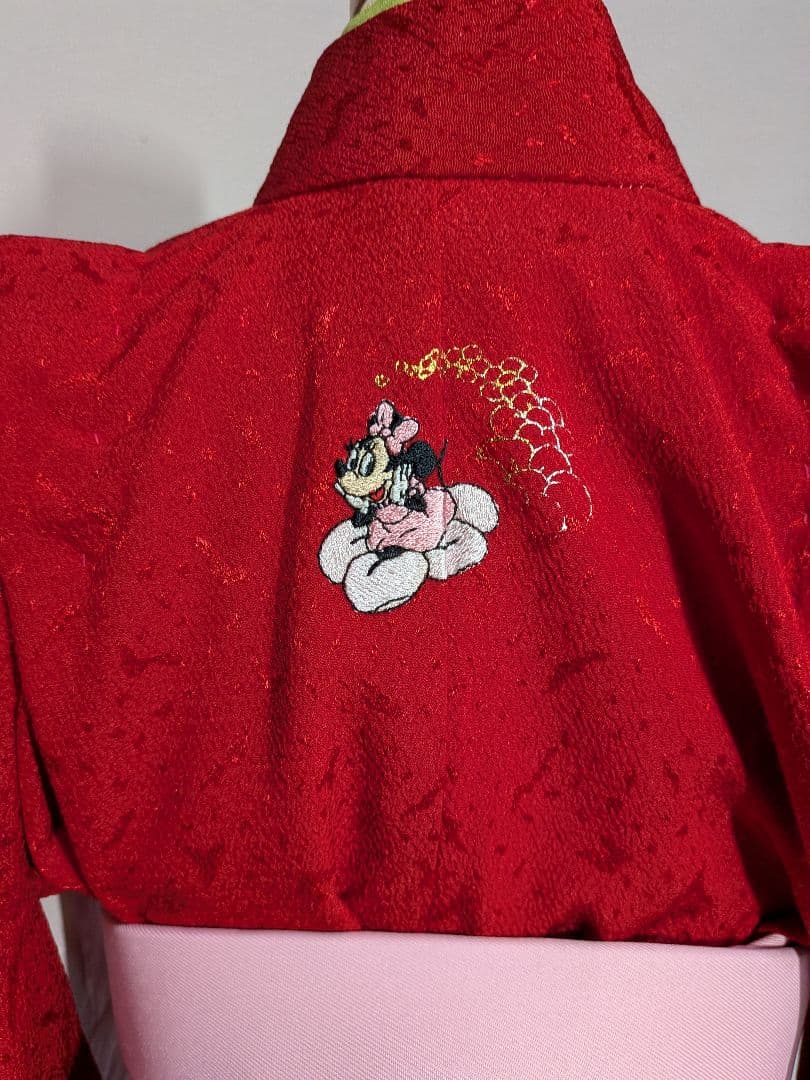 七五三　3歳用着物Disney好きなお子様に