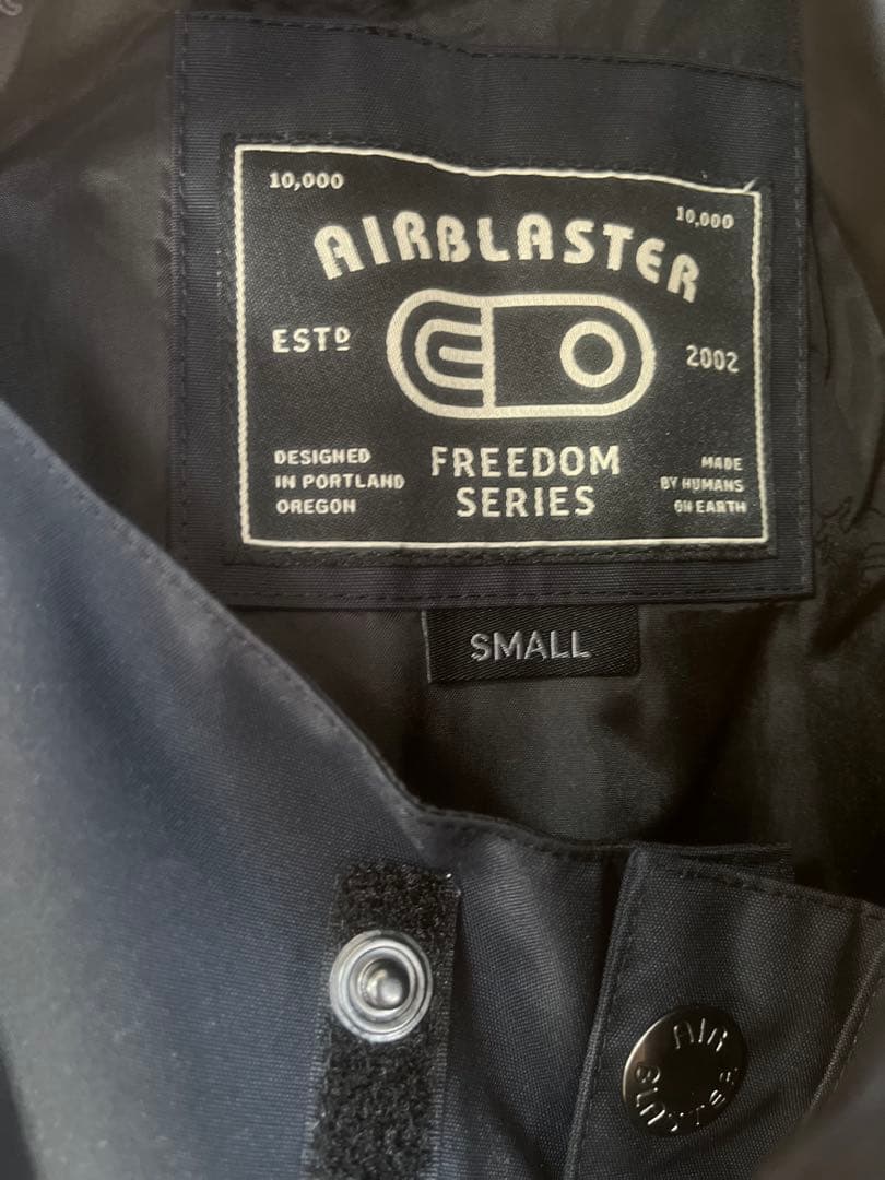 AIRBLASTER エアブラスター スノーボードウェア ビブパンツSサイズ
