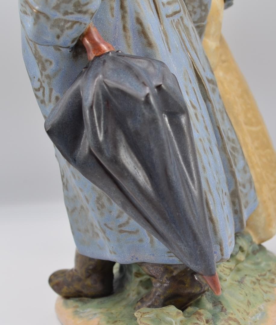 寒い日の登校　＃2242　★リヤドロ　スペイン　グレスコレクション　ヴィンテージ