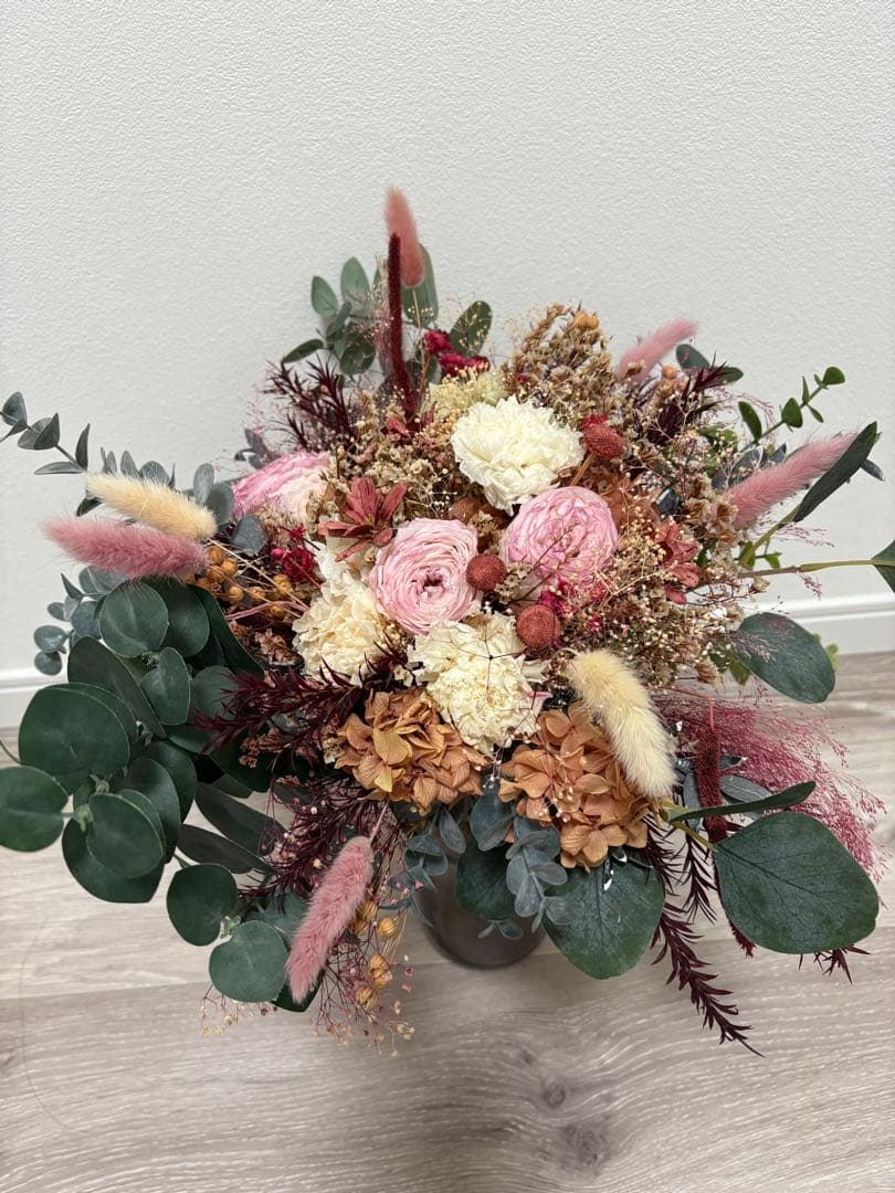 ウェディングブーケ　プリザーブドフラワー アレンジメント【年末年始セール】