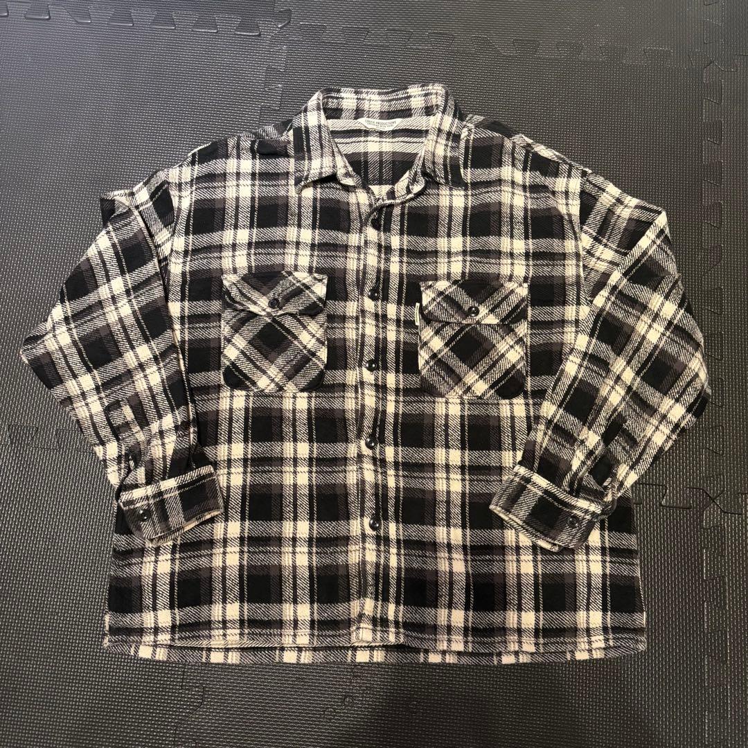 COOTIE PRODUCTIONS チェック柄ネルシャツ M クーティー