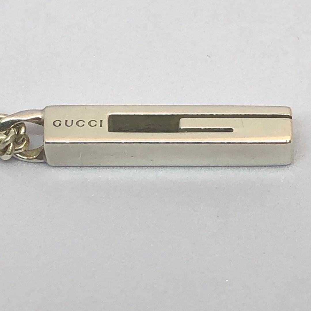美品‼︎グッチ GUCCI ネックレス カットアウト　スクエア Gモチーフ 925