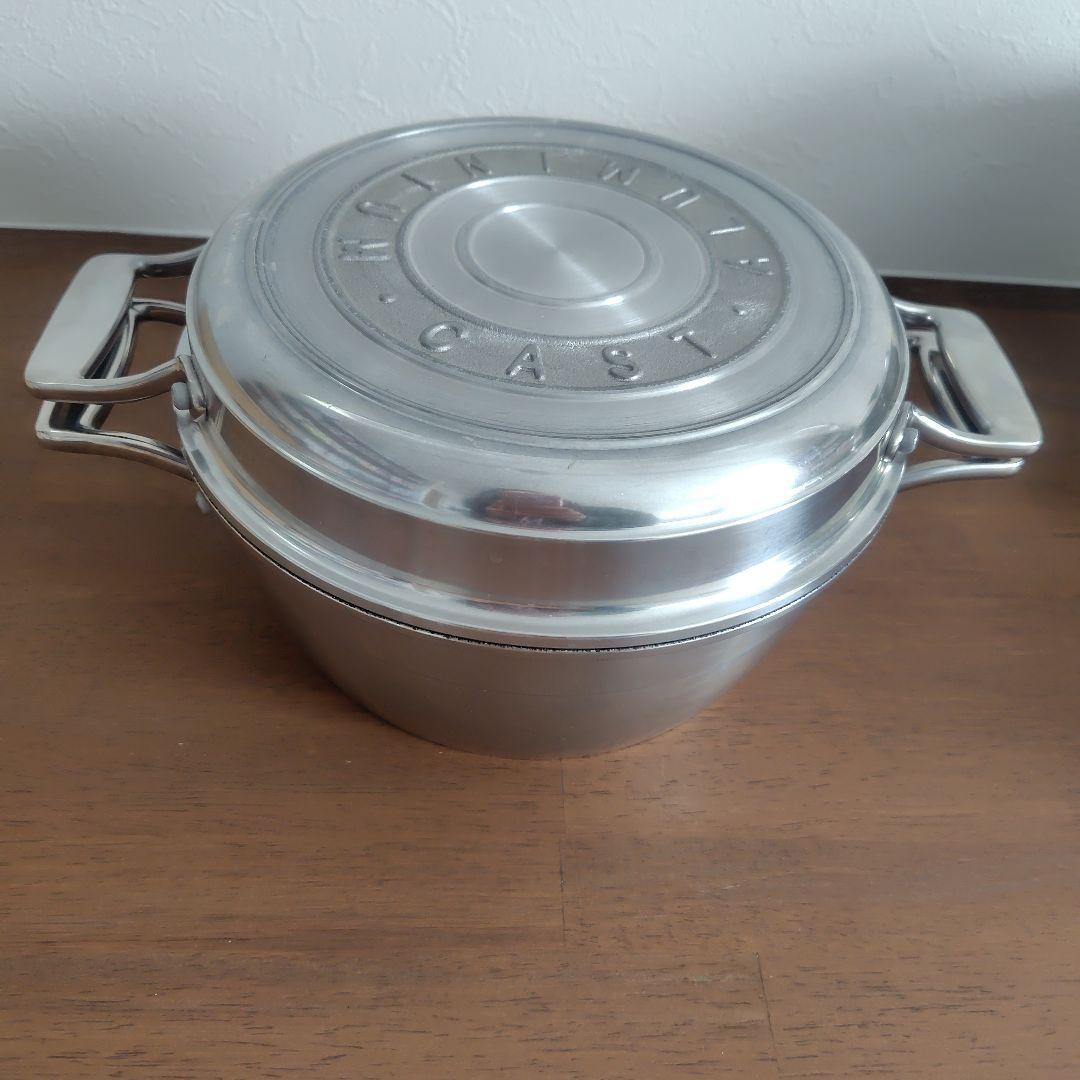 北陸アルミニウム　HAMON　IH対応　無水鍋