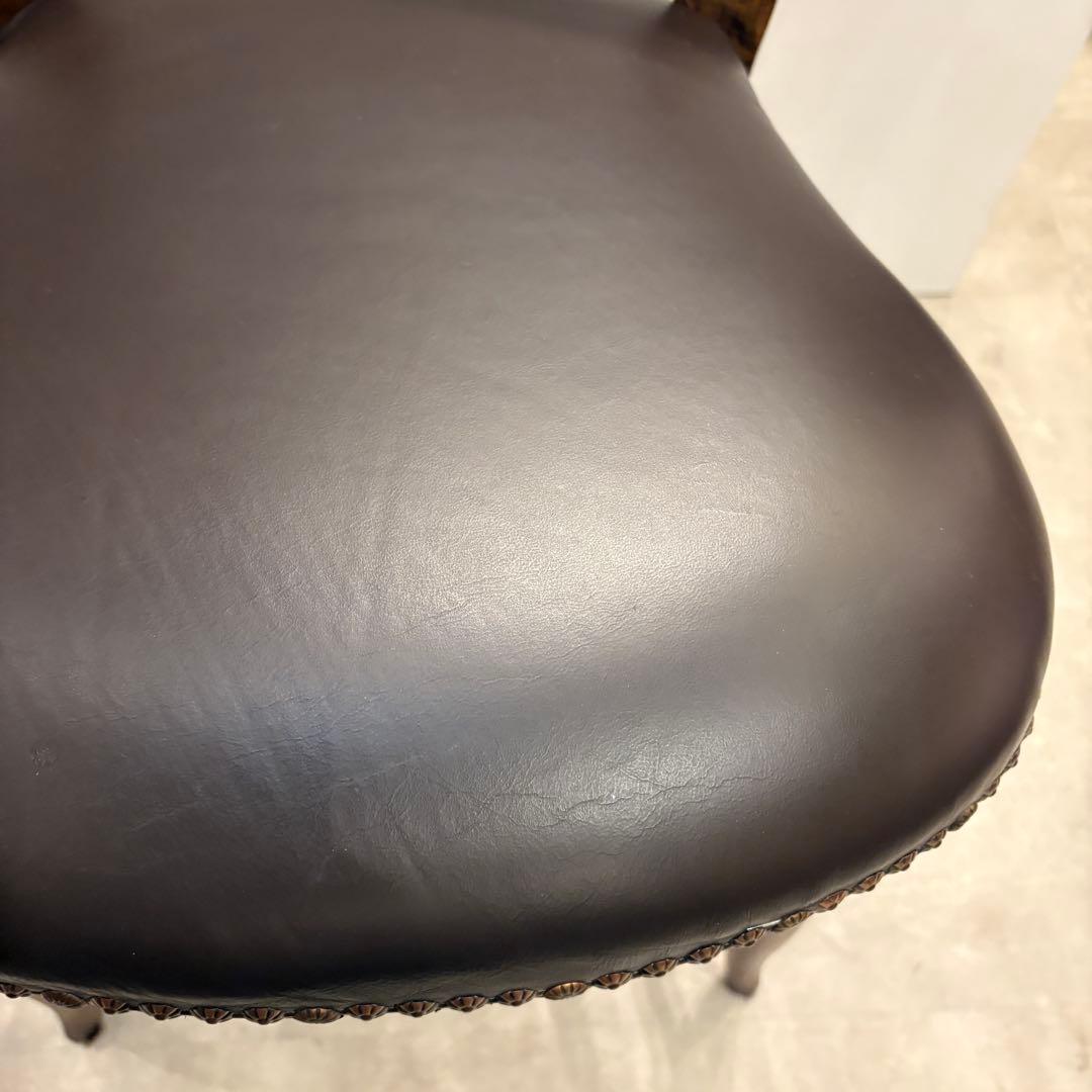 英国アンティークリプロダクト マホガニー バルーンバックチェア 椅子　2/4