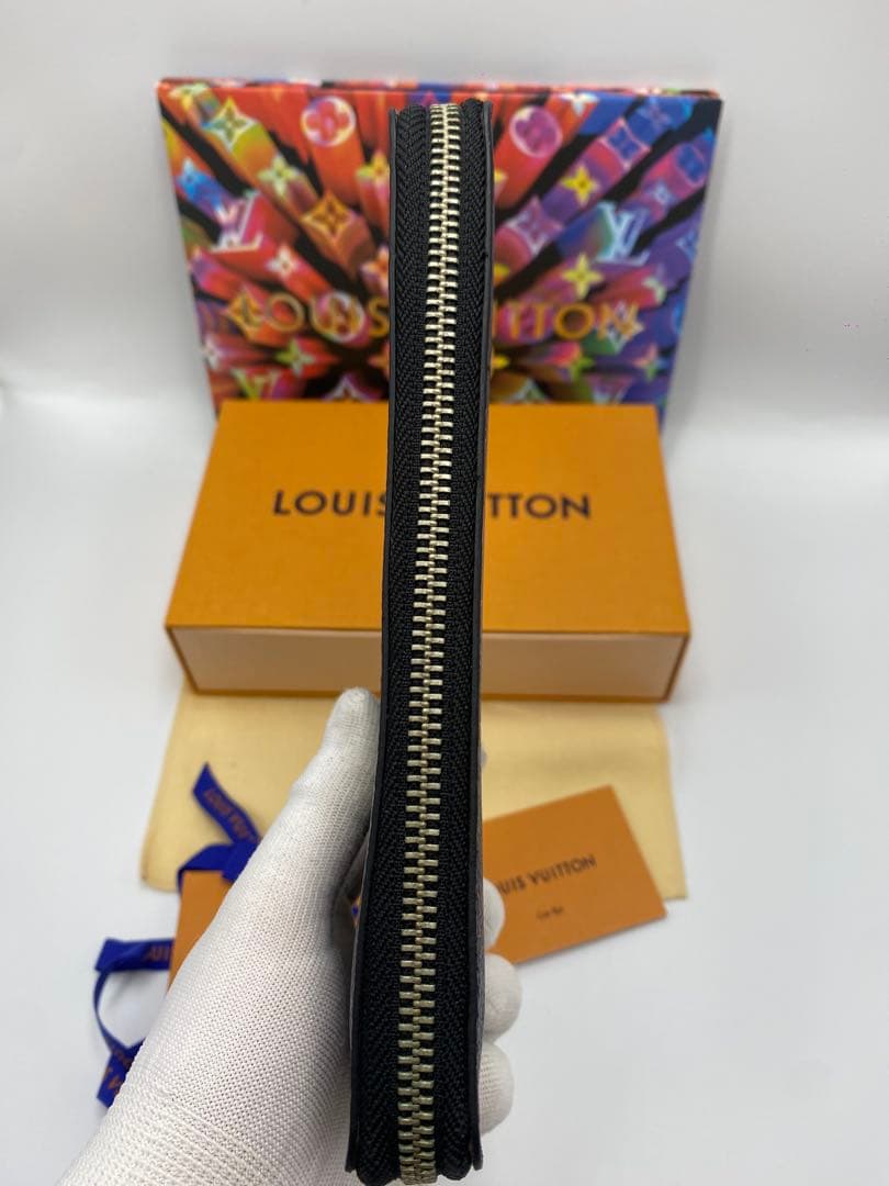 【限定品】ルイヴィトン モノグラム エクリプス フラグメント デザイン 長財布