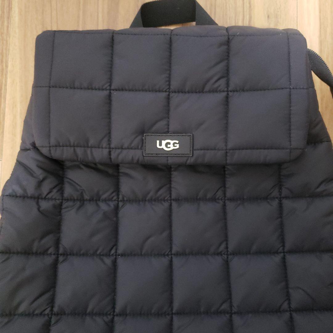 UGG キルティングリュック ブラック