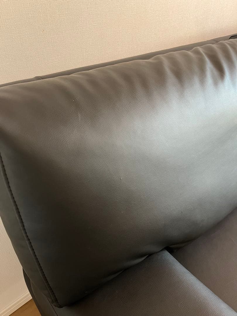 【Daxxx.us】大塚家具　ソファー　ベローナ2 レザー　黒