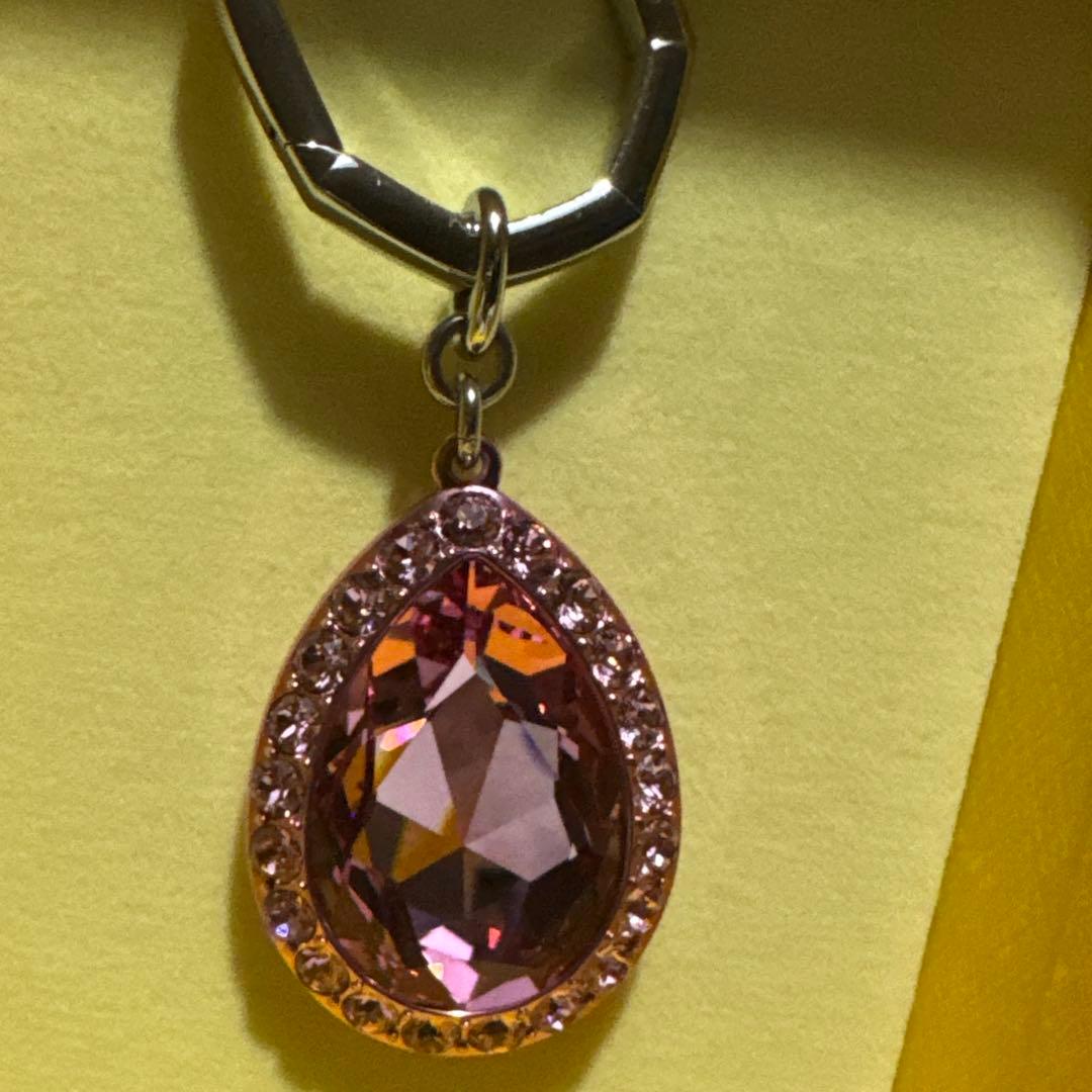 SWAROVSKIスワロフスキーキーリングペアカットプレゼントラッピングセット