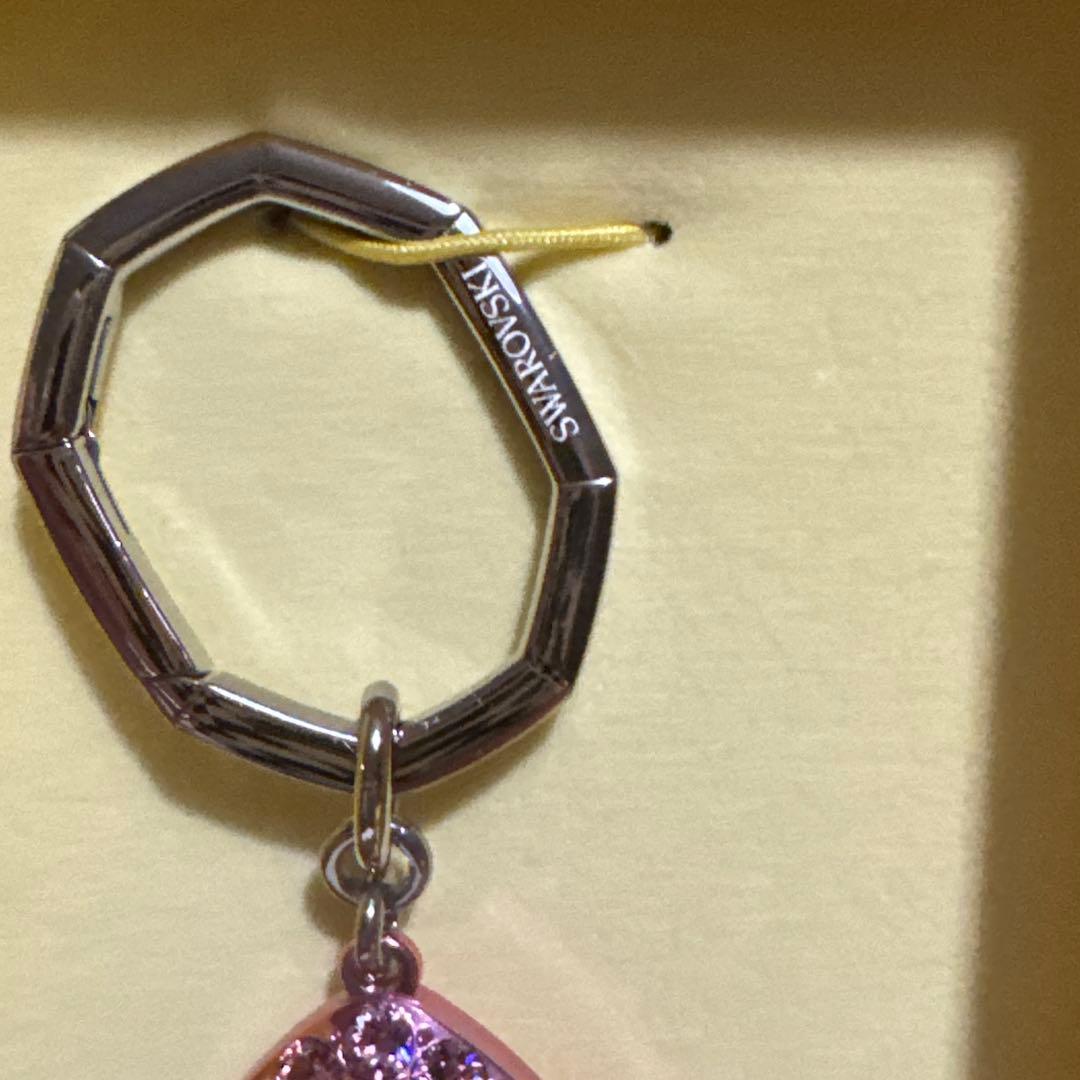 SWAROVSKIスワロフスキーキーリングペアカットプレゼントラッピングセット