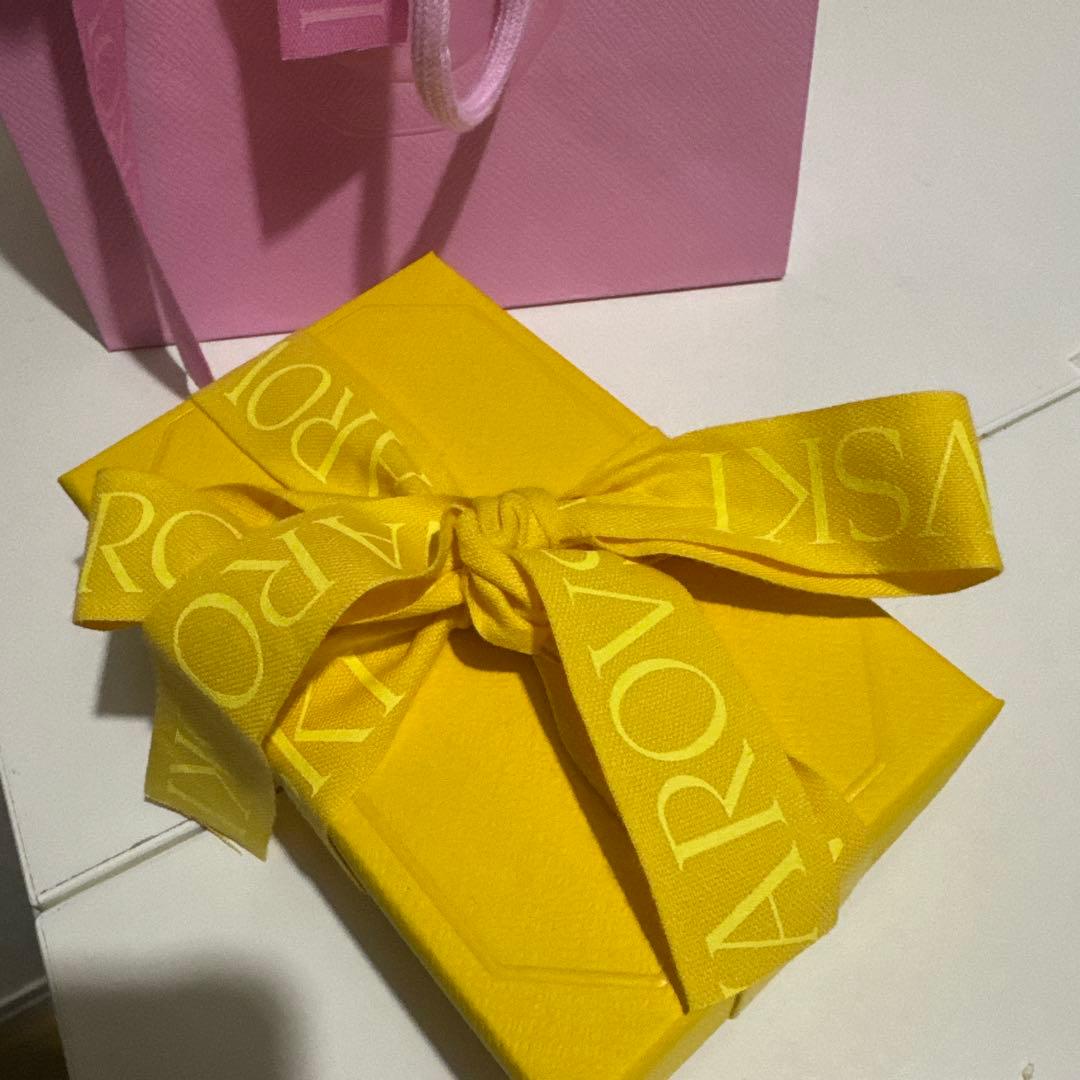 SWAROVSKIスワロフスキーキーリングペアカットプレゼントラッピングセット